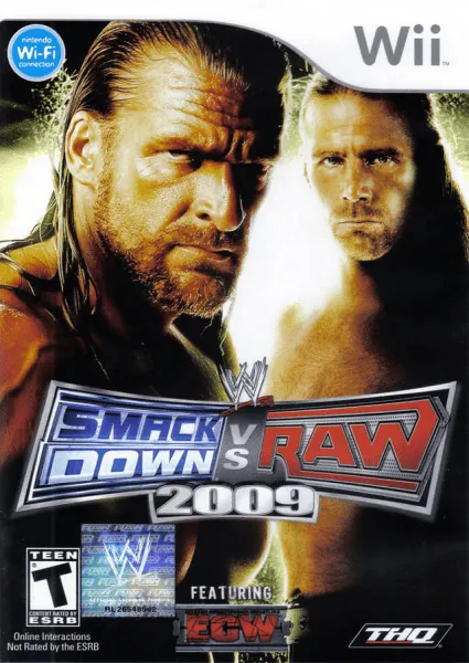 WWE SmackDown vs. Raw 2009 box art