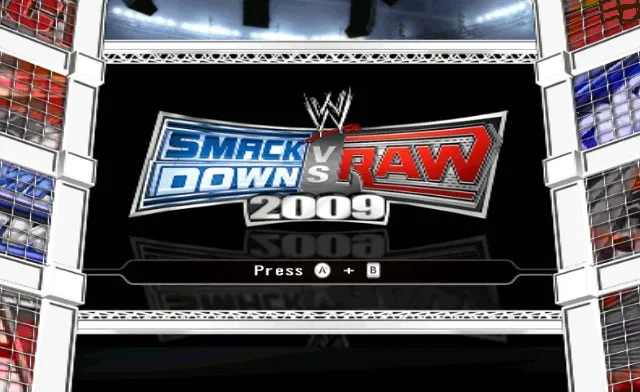 Backdrop artwork for WWE SmackDown vs. Raw 2009