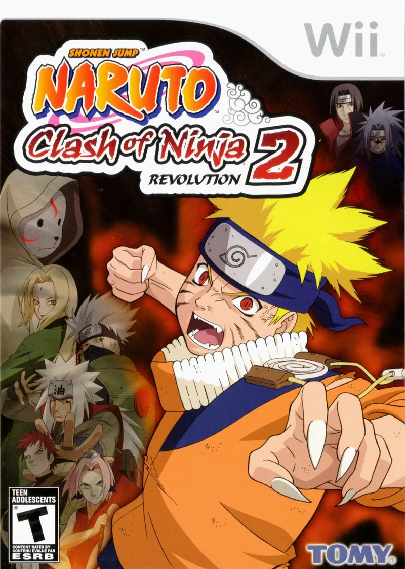 Naruto: Clash of Ninja Revolution 2 box art
