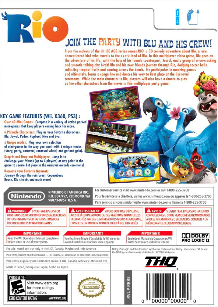 Rio box back