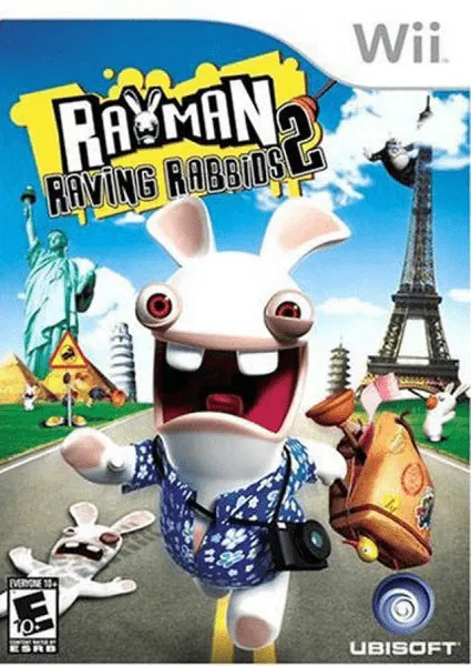 Rayman: Raving Rabbids 2 box art