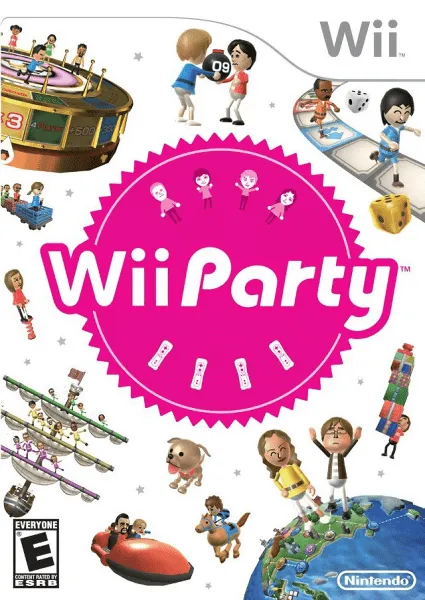 Backdrop artwork for Wii Party