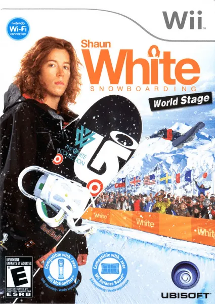 Shaun White Snowboarding: World Stage cover art for Nintendo Wii