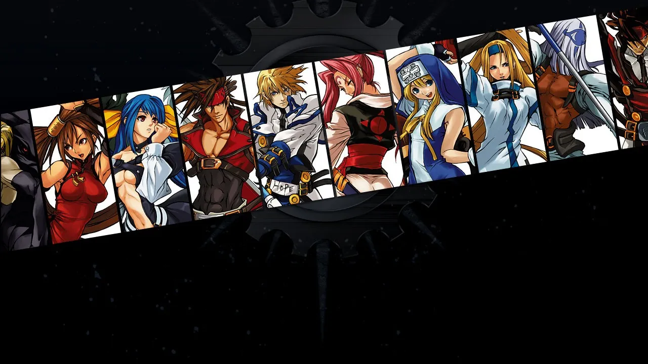 Backdrop artwork for Guilty Gear XX Accent Core