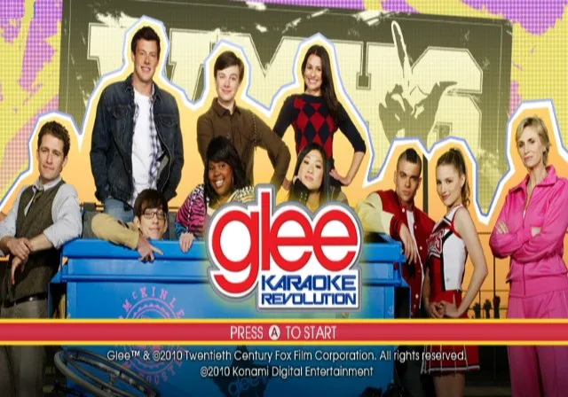 Karaoke Revolution: Glee screenshot
