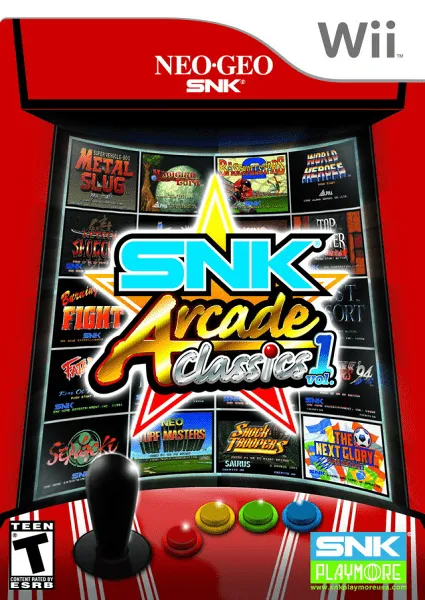 Backdrop artwork for SNK ARCADE CLASSICS VOLUME 1