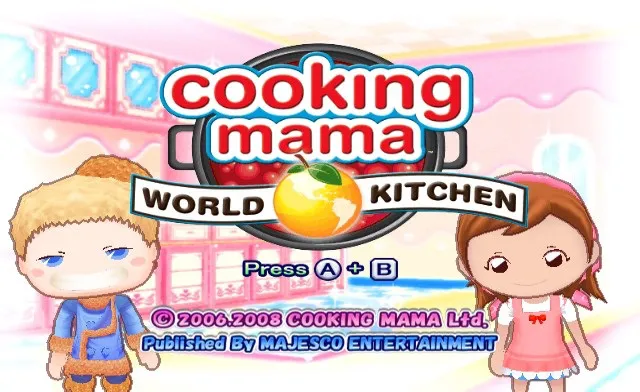 Backdrop artwork for Cooking Mama: World Kitchen