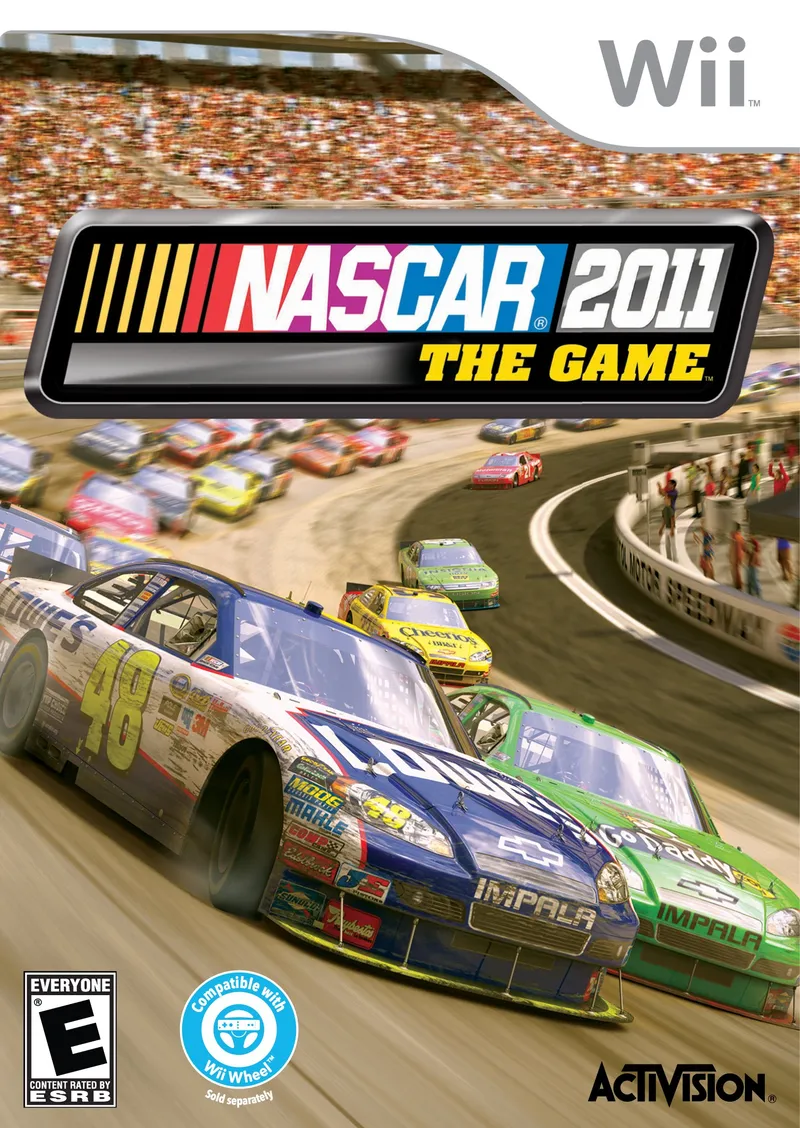 NASCAR The Game: 2011 box art