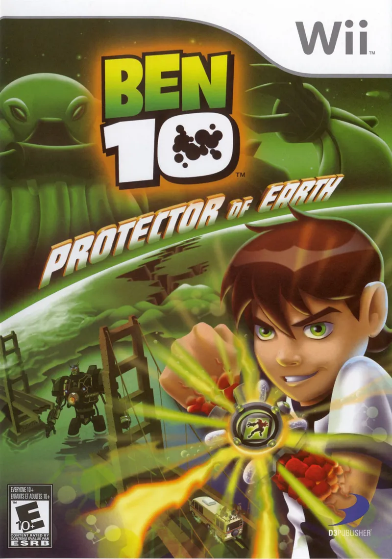 Ben 10: Protector of Earth box art