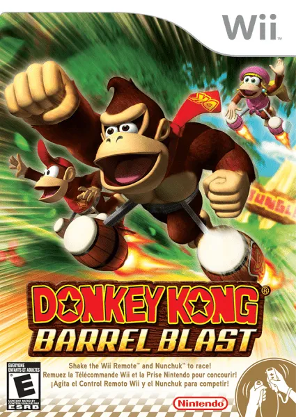Donkey Kong: Barrel Blast box art