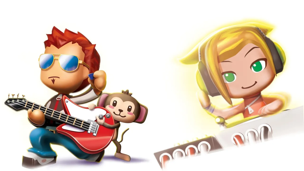Backdrop artwork for MySims: Party