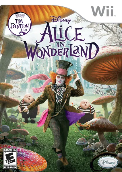 Alice in Wonderland box art