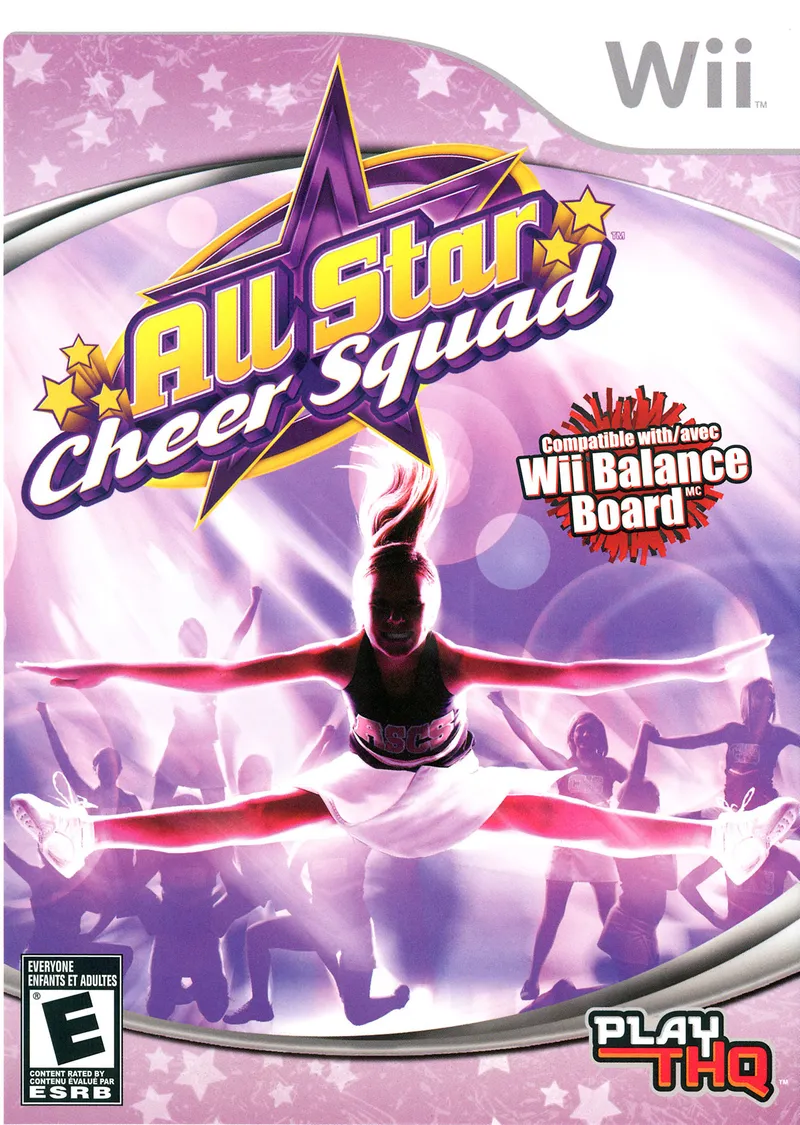All Star Cheerleader cover art for Nintendo Wii