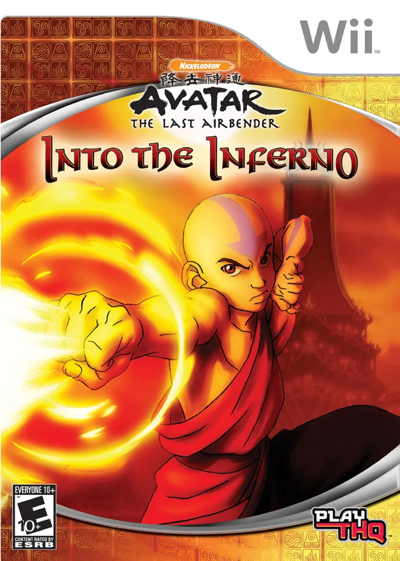 Avatar: The Last Airbender: Into the Inferno box art