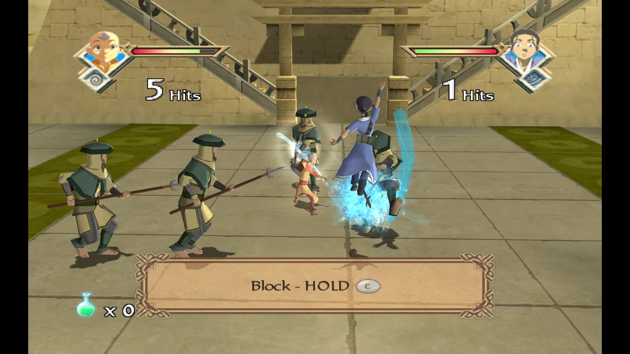 Avatar: The Last Airbender: The Burning Earth screenshot
