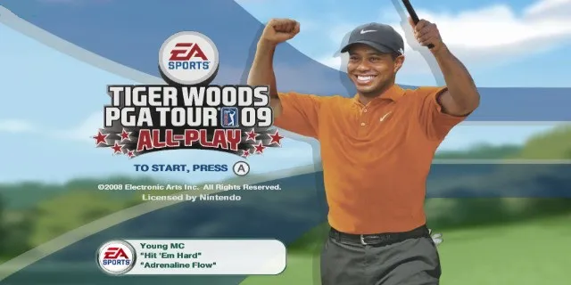 Tiger Woods PGA Tour 09 All Play screenshot