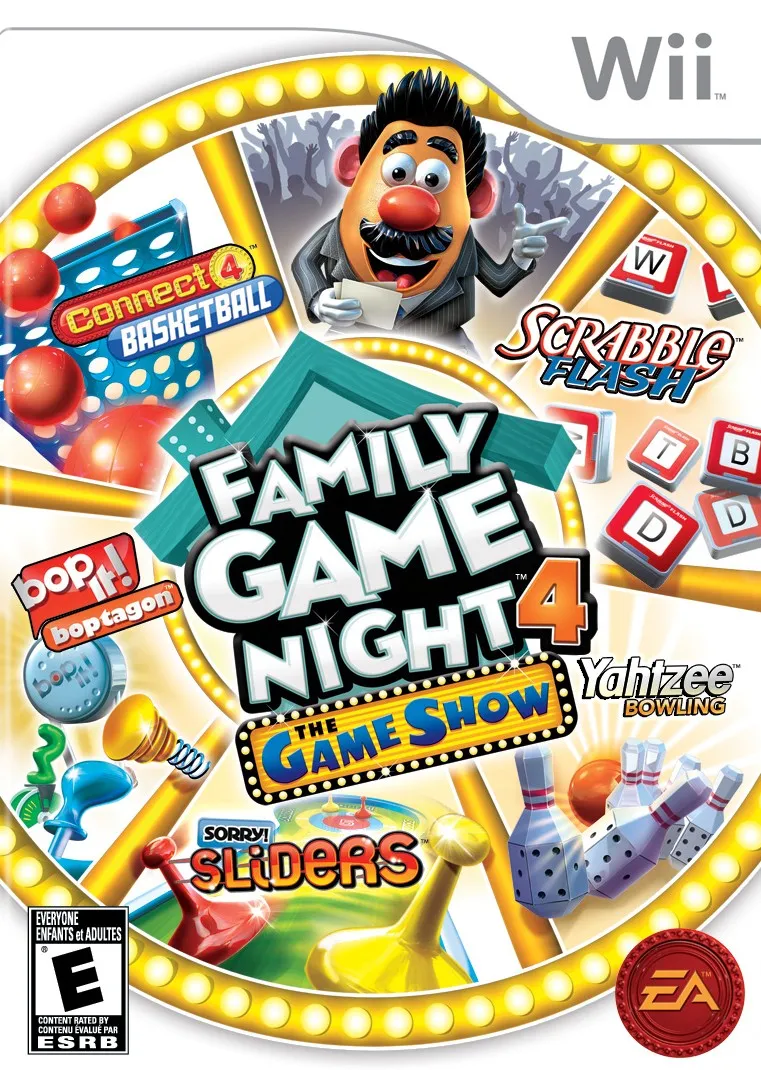 Hasbro Family Game Night 4: The Game Show box art