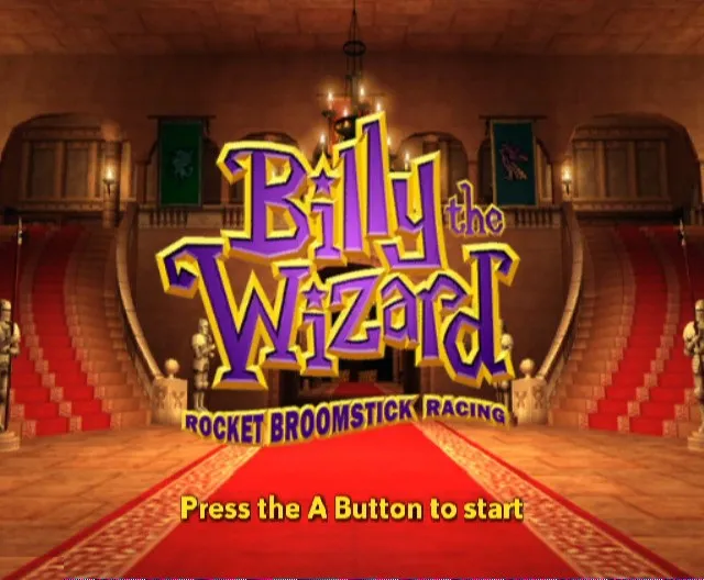 Backdrop artwork for Billy the Wizard: Rocket Broomstick Racing