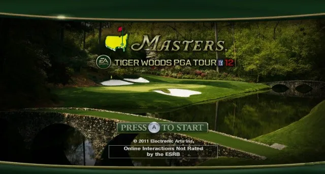 Tiger Woods PGA TOUR 12: The Masters screenshot