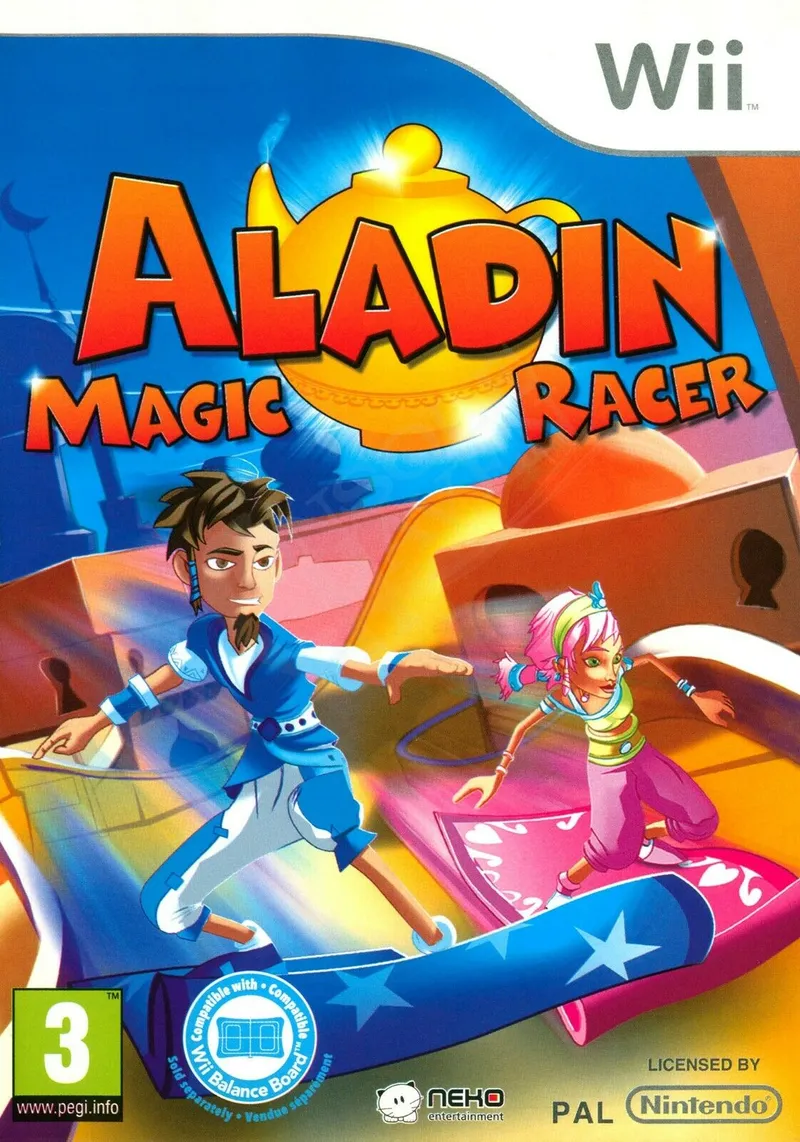 Aladin Magic Racer box art
