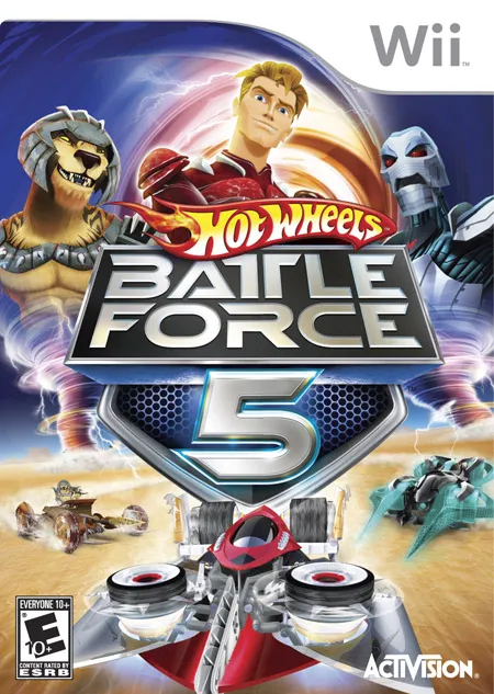 Hot Wheels: Battle Force 5 box art