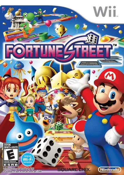 Fortune Street cover art for Nintendo Wii