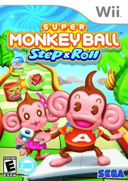 Super Monkey Ball: Step & Roll box art