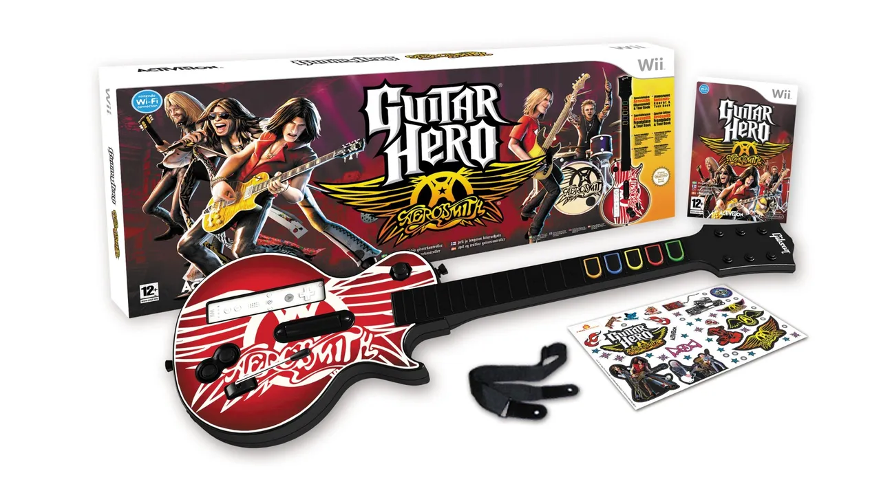 Backdrop artwork for Guitar Hero: Aerosmith