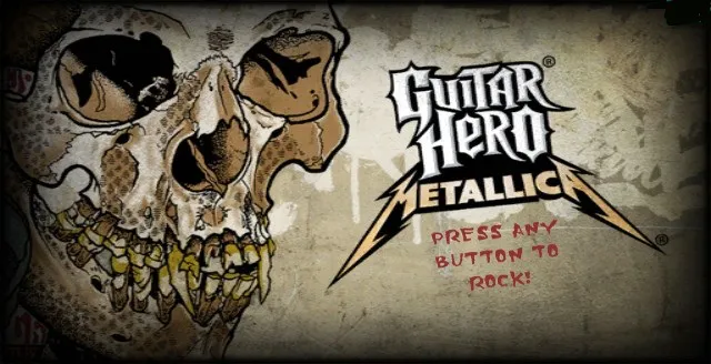 Backdrop artwork for Guitar Hero: Metallica