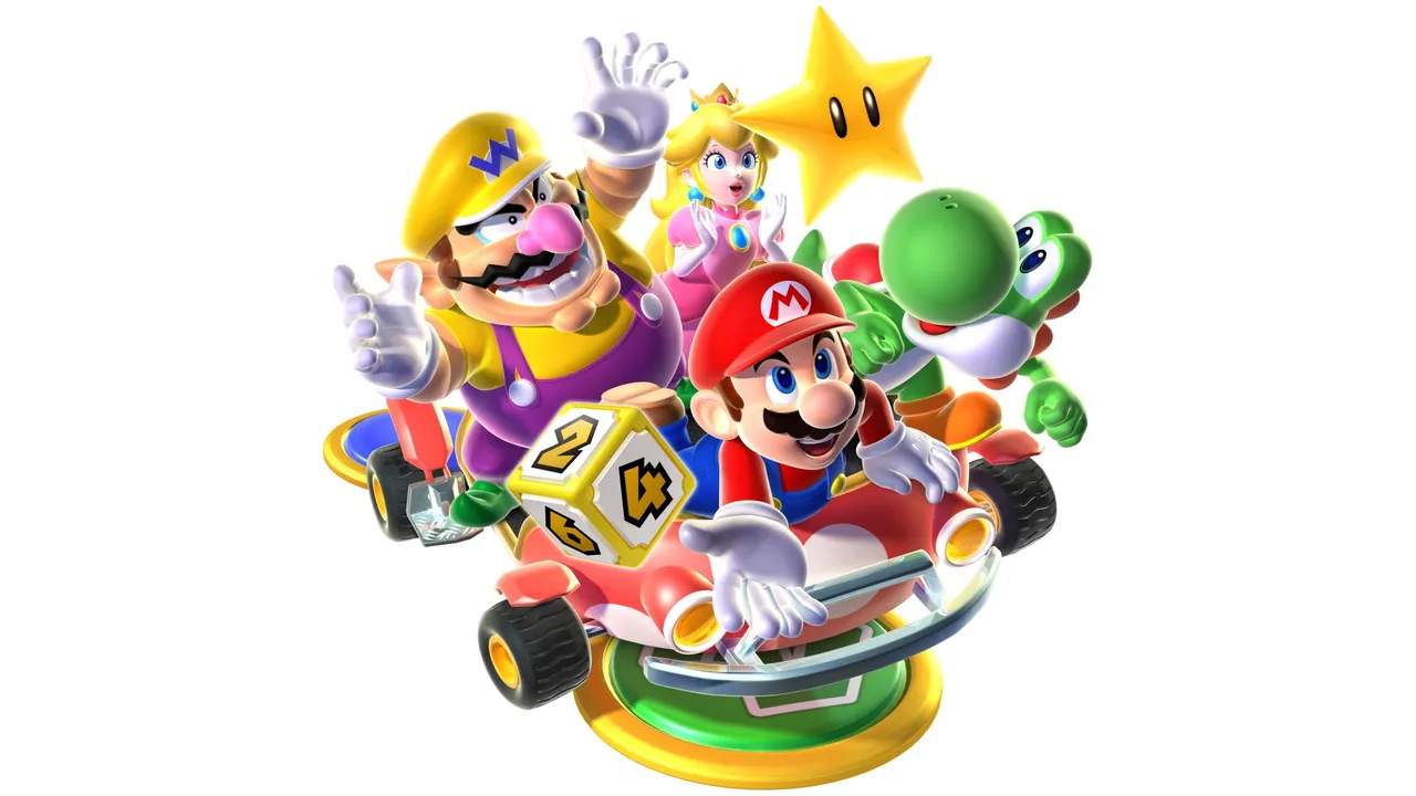 Backdrop artwork for Mario Party 9