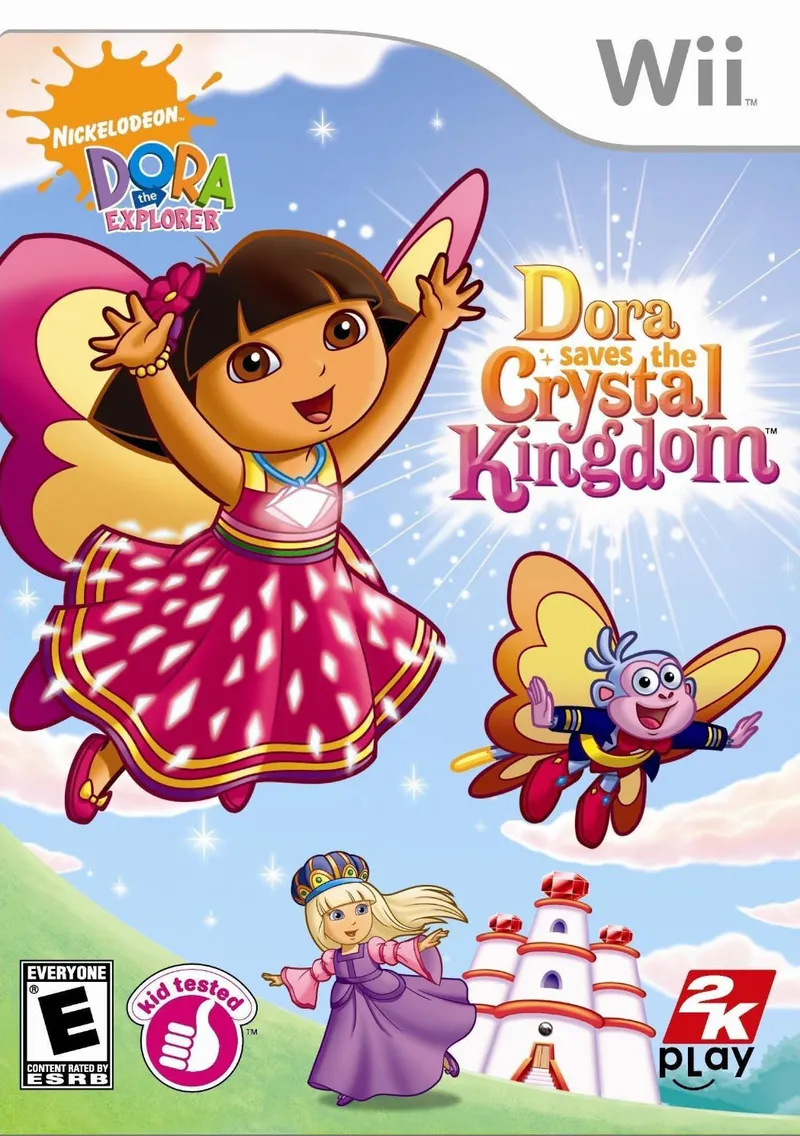 Dora Saves the Crystal Kingdom box art