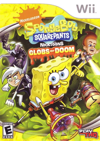 SpongeBob SquarePants featuring Nicktoons: Globs of Doom box art