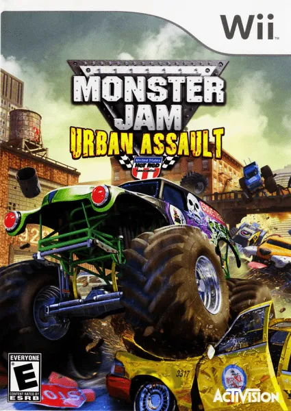 Monster Jam: Urban Assault box art