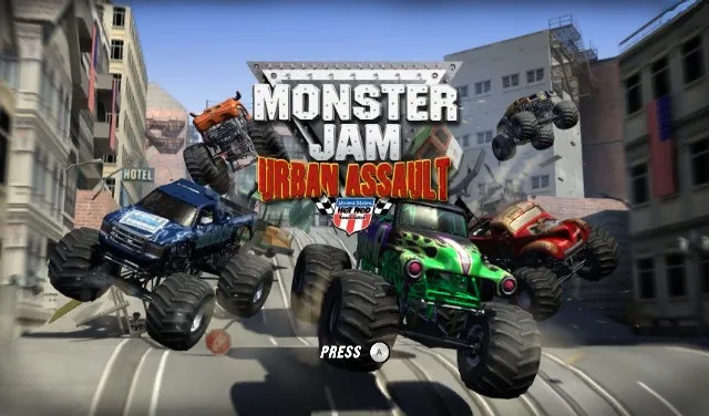Backdrop artwork for Monster Jam: Urban Assault