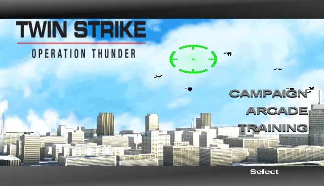 Backdrop artwork for Twin Strike: Operation Thunder