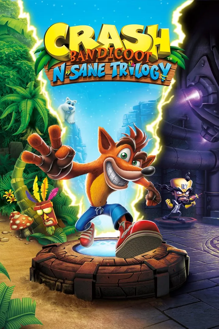 Crash Bandicoot N. Sane Trilogy box art