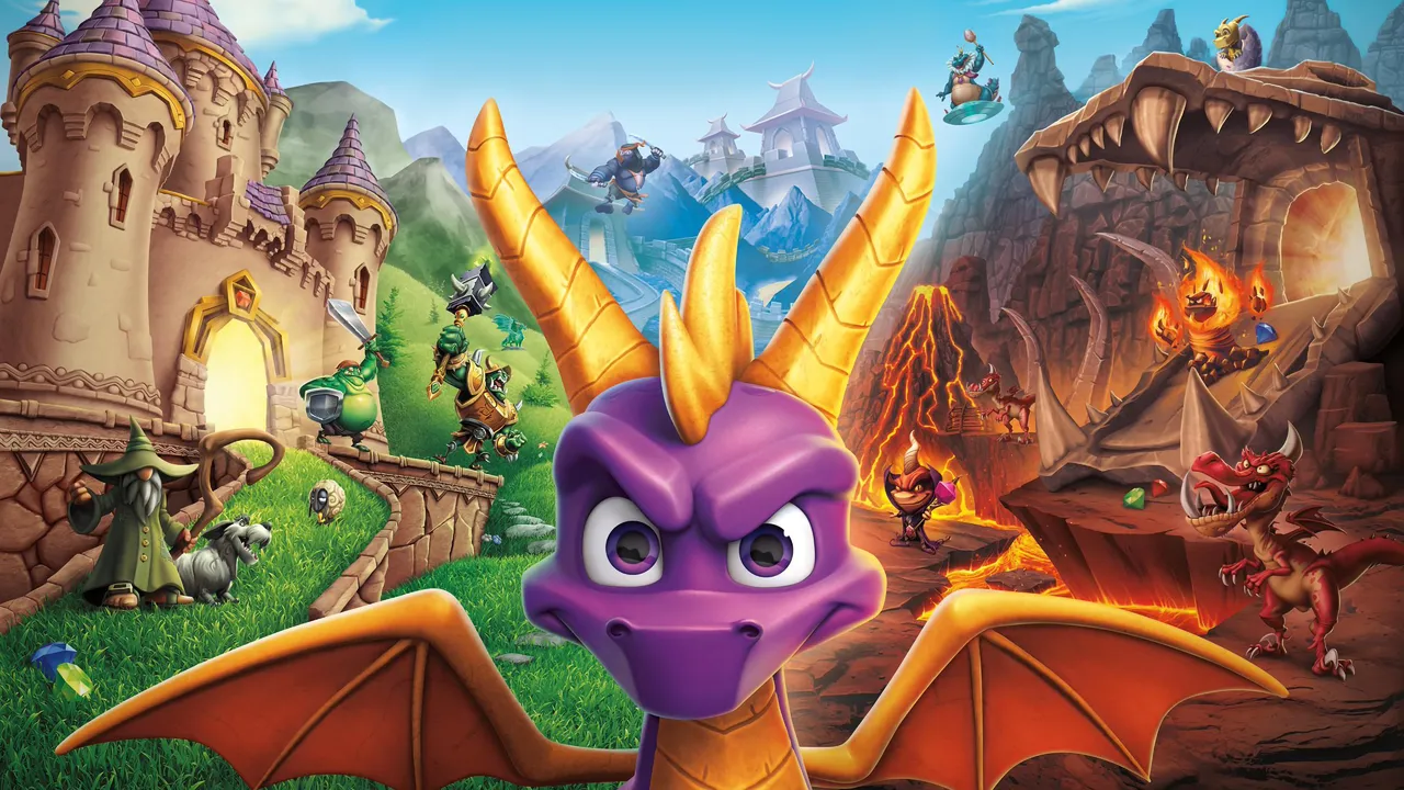 Backdrop artwork for Spyro Reignited Trilogy