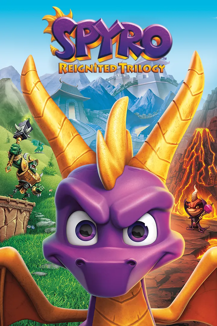 Spyro Reignited Trilogy box art