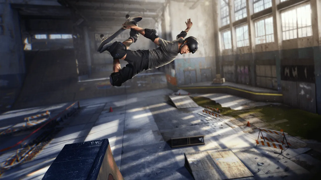 Backdrop artwork for Tony Hawk's Pro Skater 1 + 2