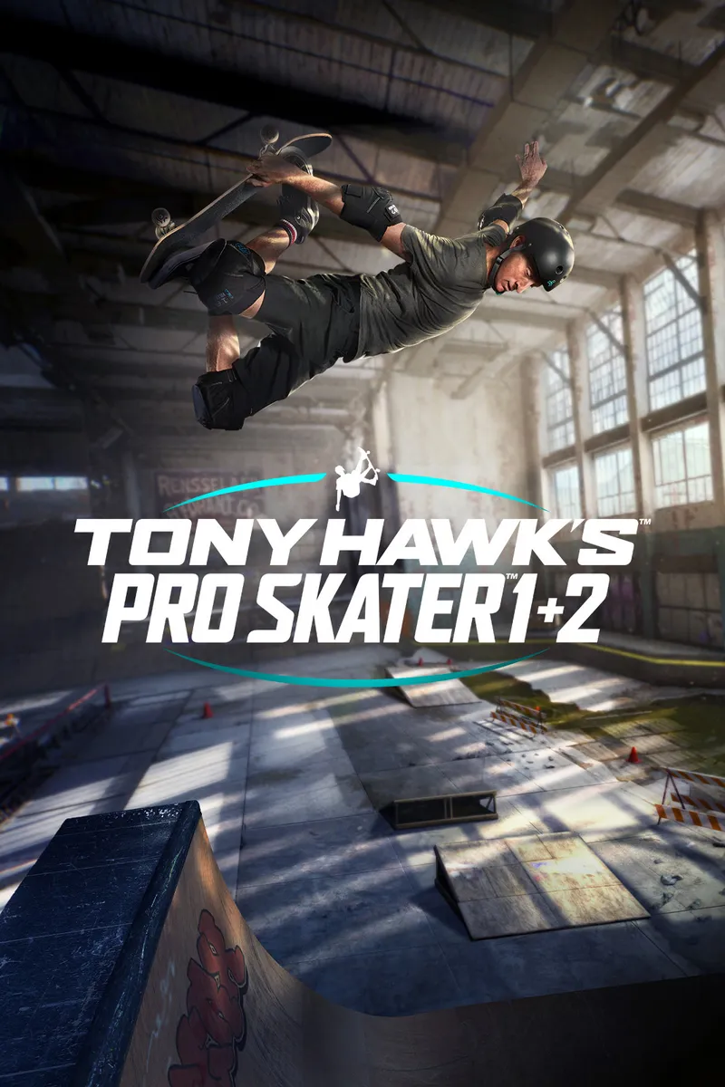 Tony Hawk's Pro Skater 1 + 2 box art