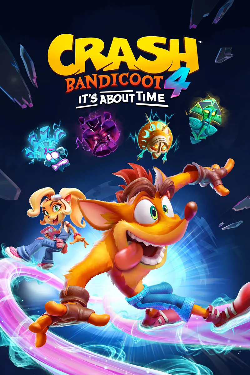 Crash Bandicoot 4: It's About Time box art