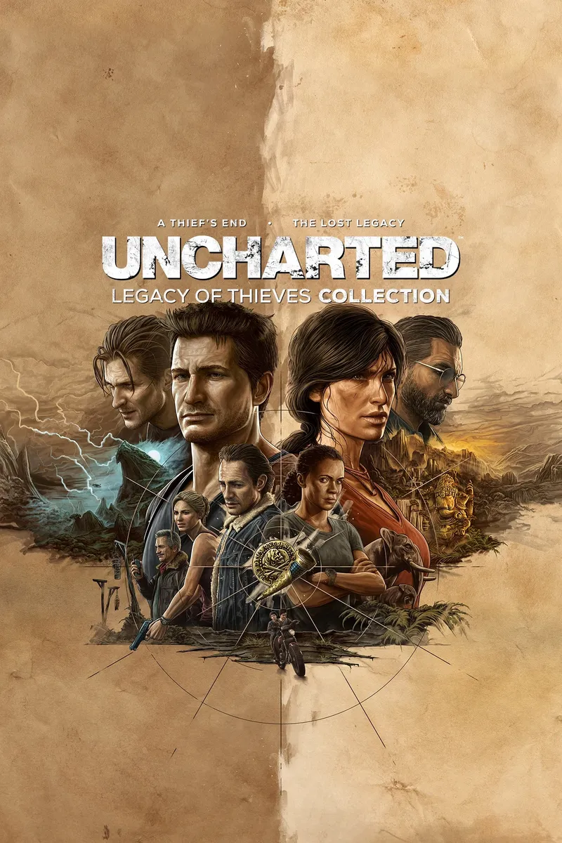 Uncharted: Legacy of Thieves Collection box art