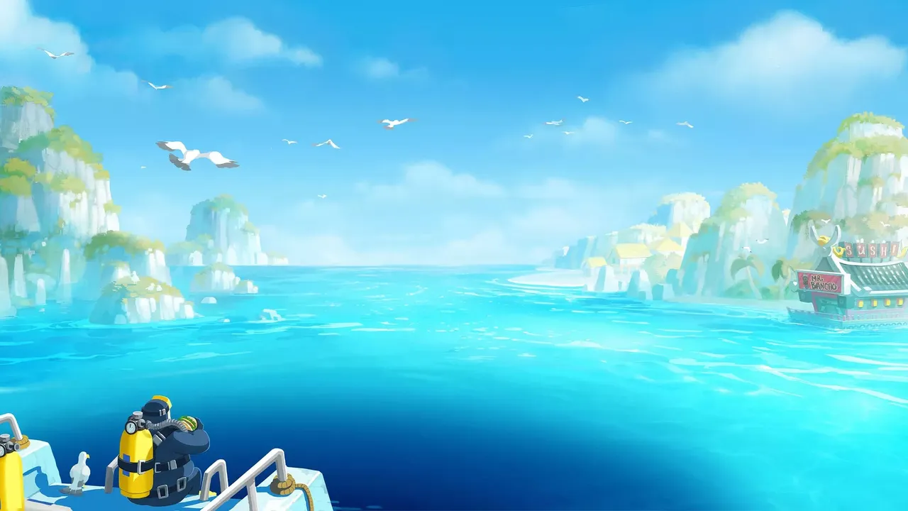 Backdrop artwork for DAVE THE DIVER
