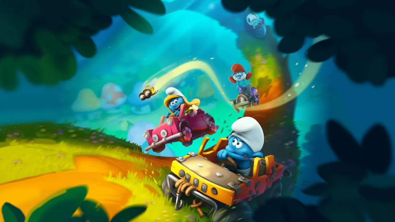 Backdrop artwork for Smurfs Kart