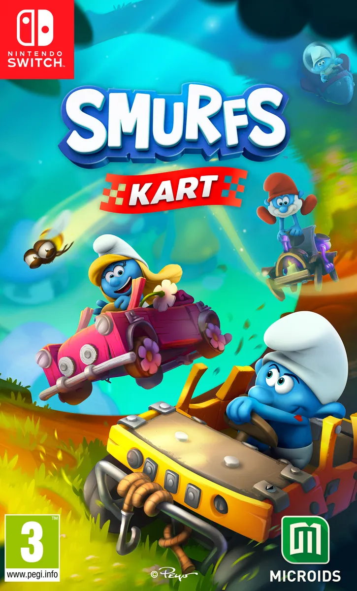Smurfs Kart box art