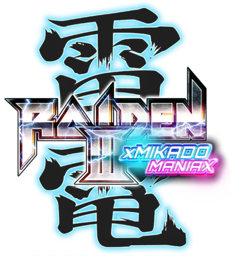 Raiden III x MIKADO MANIAX logo