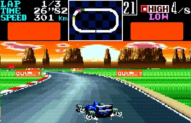 Backdrop artwork for Final Lap Special: GT & Formula Machine