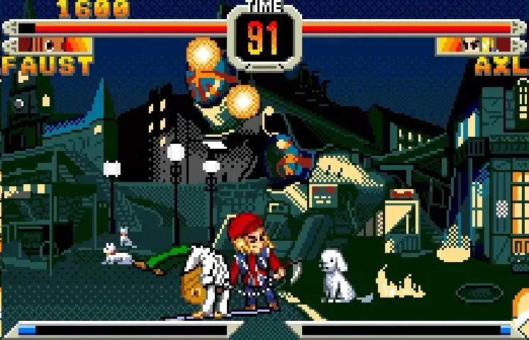 Backdrop artwork for Guilty Gear Petit 2