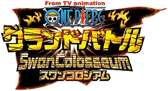 From TV Animation One Piece: Grand Battle Swan Colosseum logo