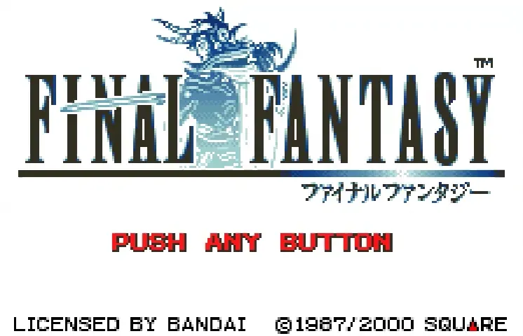 Final Fantasy screenshot